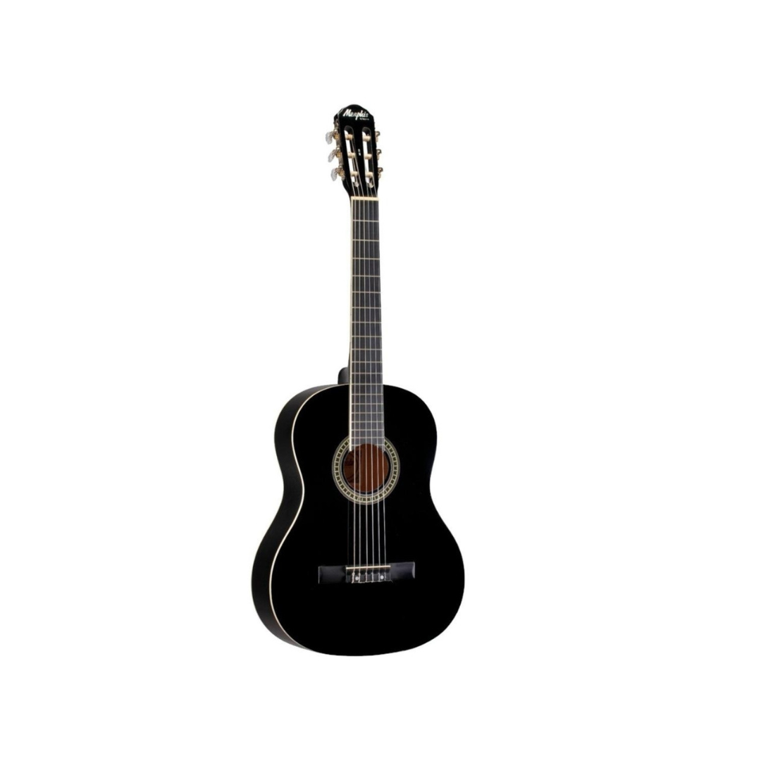 Guitarra Tagima Memphis AC 39 de nailon satinado negro